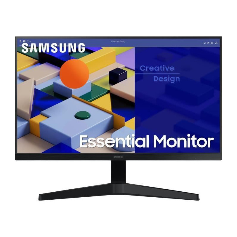 Ecran PC - SAMSUNG - S27C314EAU - 27 FHD - Dalle IPS - 5 ms - 75 Hz - HDMI / VGA