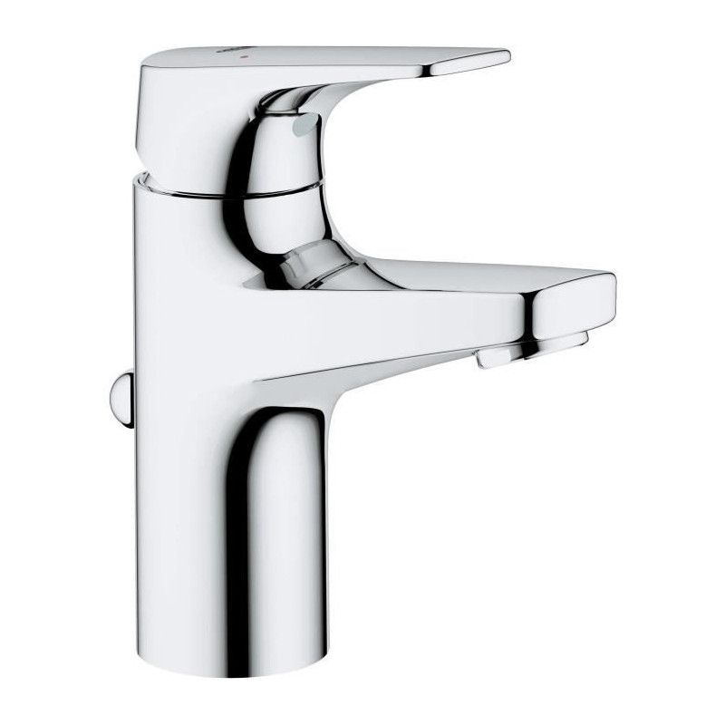 Robinet salle de bains - GROHE Start Flow - Mitigeur monocommande - Taille S - Chromé - Economie d'eau - 23809000