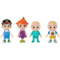 Bandai - CoComelon - Pack 4 figurines - Figurines 7cm a collectionner - JJ (2 figurines), TomTom et YoYo - WT00035