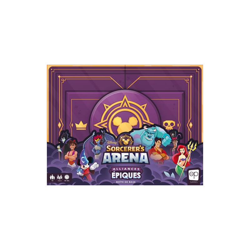 Jeu de stratégie Asmodee Disney Sorcerer’s Arena Alliances Epiques