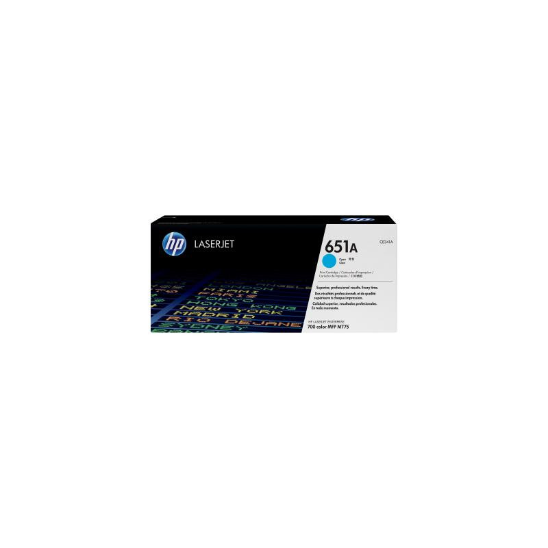 HP Cartridge No 651 HP651 HP 651 Cyan (CE341A)