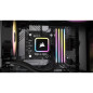 Mémoire RAM - CORSAIR - Dominator Titanium RGB DDR5 - 32GB 2x16GB DIMM - 6600MT/s - Intel XMP 3.0 - 1.40V - Noir (CMP32GX5M2X66