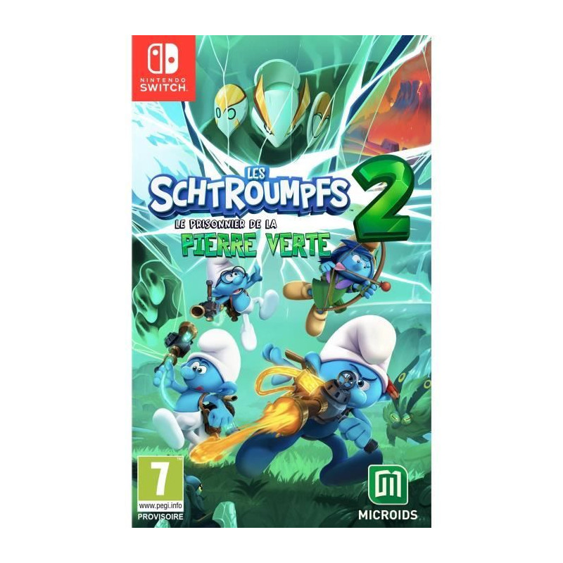 Les Schtroumpfs 2 - Le Prisonnier de la Pierre Verte - Jeu Nintendo Switch