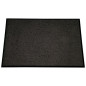 TAPIS MIRANDE 60X80 CM NOIR IDMAT - MIRANDE608020