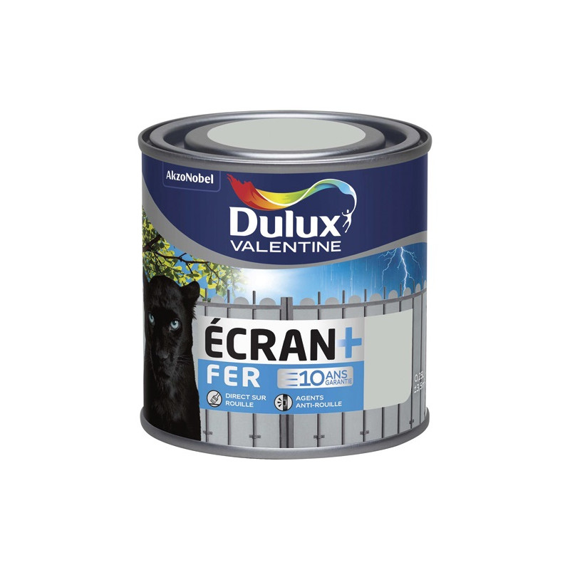 DULUX VALENTINE ECRAN FER BRI.0.25L GRIS CLAIR DULUX VALENTINE - 5267263