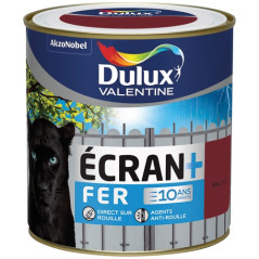 DULUX VALENTINE ECRAN FER BRI.0.5L ROUGE BASQUE DULUX VALENTINE - 5267308