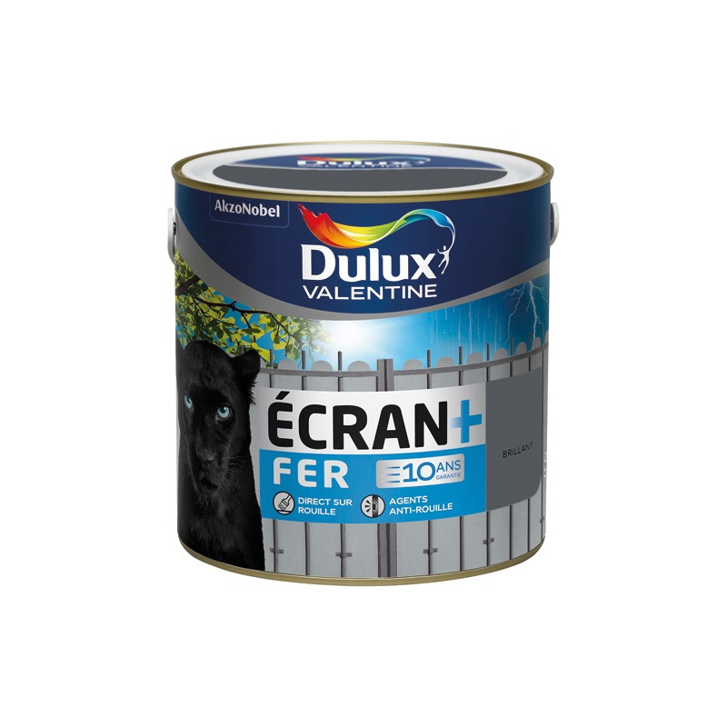 DULUX VALENTINE ECRAN FER BRI.2L ANTHRACITE DULUX VALENTINE - 5267324