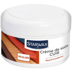 STARWAX CREME DE SOIN CUIR 150ML INCOLORE STARWAX - 686