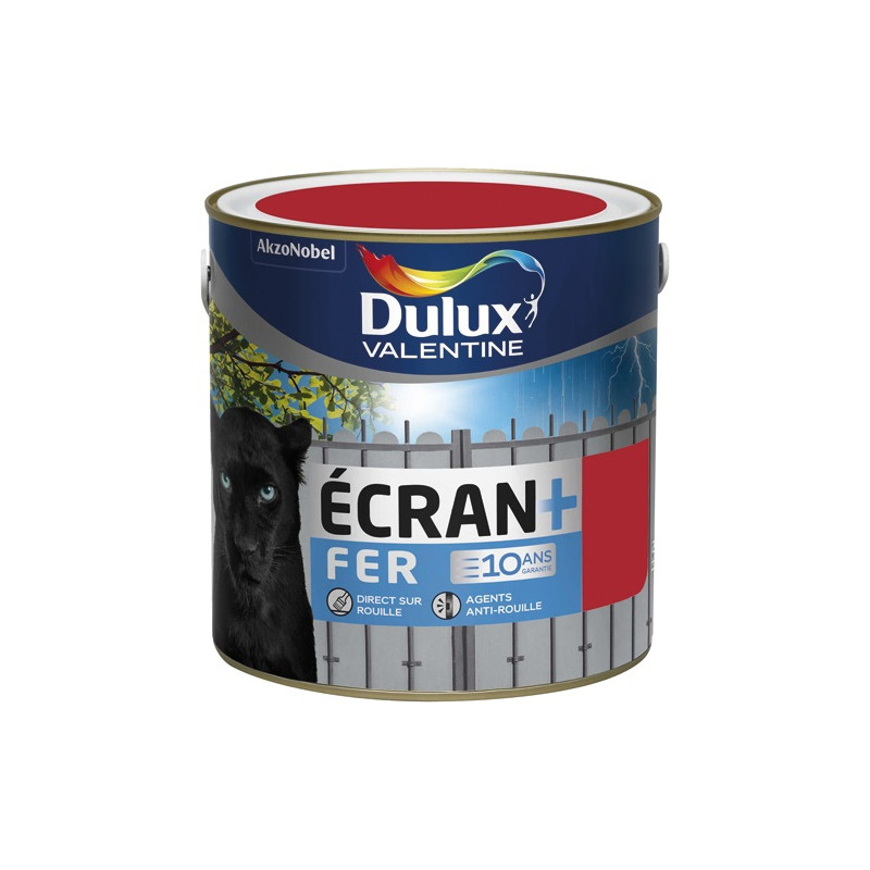 ECRAN FER BRI.2L ROUGE AGRICOLE DULUX VALENTINE - 5267334