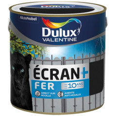 DULUX VALENTINE ECRAN FER MAT 2L NOIR DULUX VALENTINE - 5267333