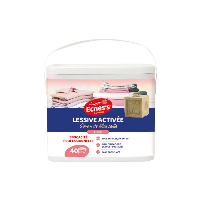 ECNESS ECNESS LESSIVE ACT.SANS PHOSPHATE 2KG ECNESS - 007888