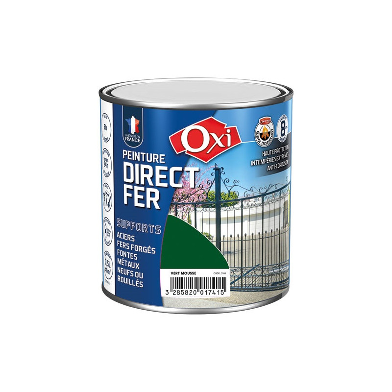 DIRECTE FER LISSE VERT MOUSSE 0.5L OXI - DFL.5VM