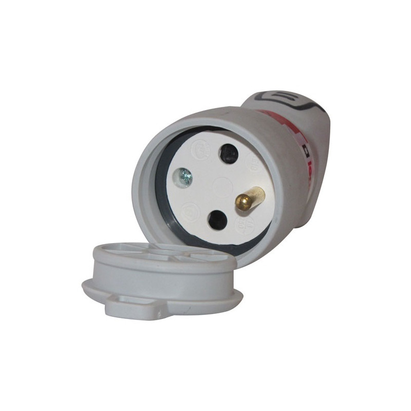 FICHE FEM. 2P+T IP44 GRIS  VRAC LEGRAND - 093829