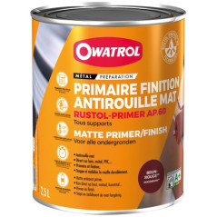 OWATROL RUSTOL PRIMAIRE AP60 2.5L BRUN ROUGE OWATROL - 761