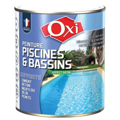 OXI PEINT.PISCINE SOLVANTEE 0.5L BLANC OXI - SPPIP.5BL