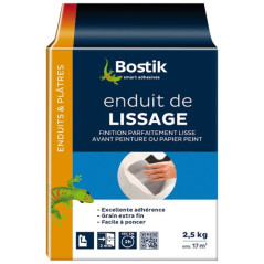 BOSTIK ENDUIT LISSAGE POUDRE  2.5KG BOSTIK BOSTIK - 30604301