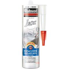 RUBSON MASTIC SANITAIRE C.280ML INOX RUBSON - 1988175