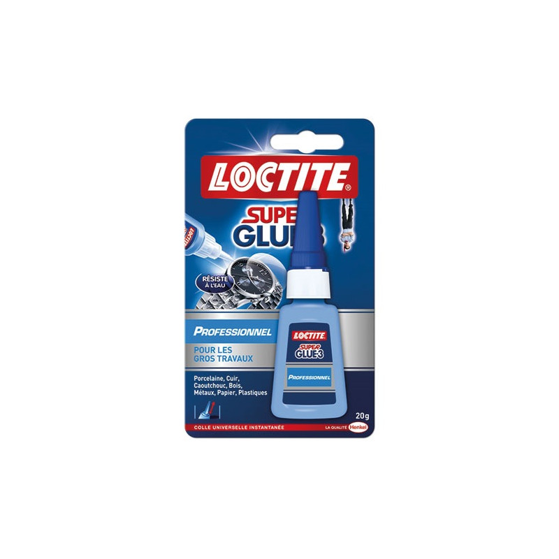 LOCTITE SUPER GLUE3 PROF.FLACON 20GRS LOCTITE - 1601024