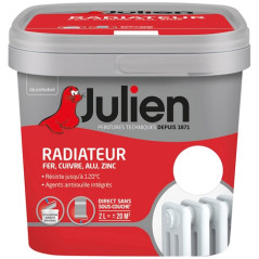 JULIEN JULIEN PEINT.RADIATEUR 2L BLC SATIN JULIEN - 5245620