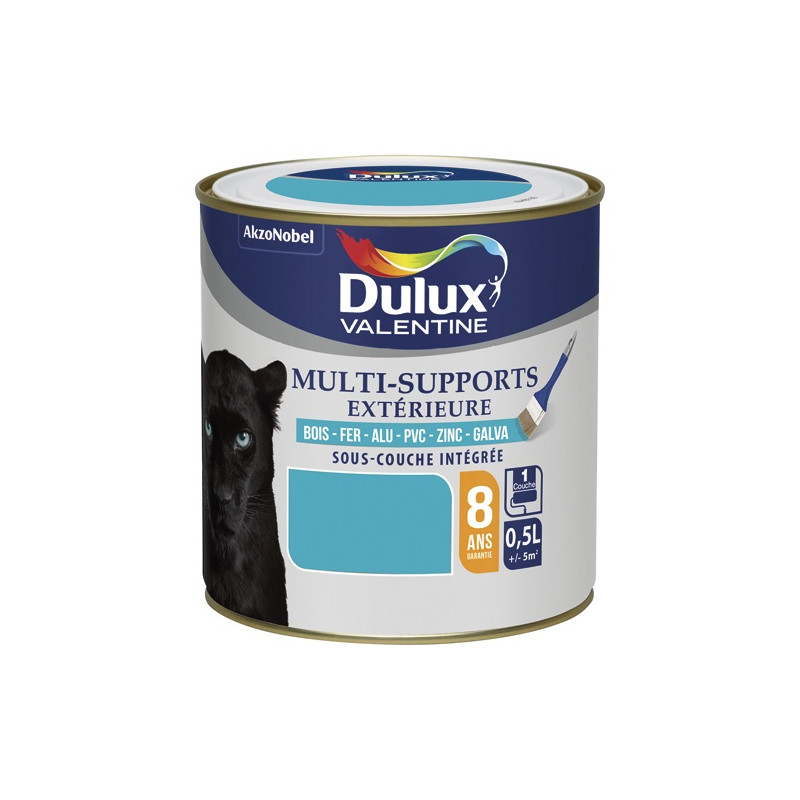 DULUX VALENTINE VAL.MULTISUPPORT EXT.0.5L BLEU TURQU. DULUX VALENTINE - 5248987