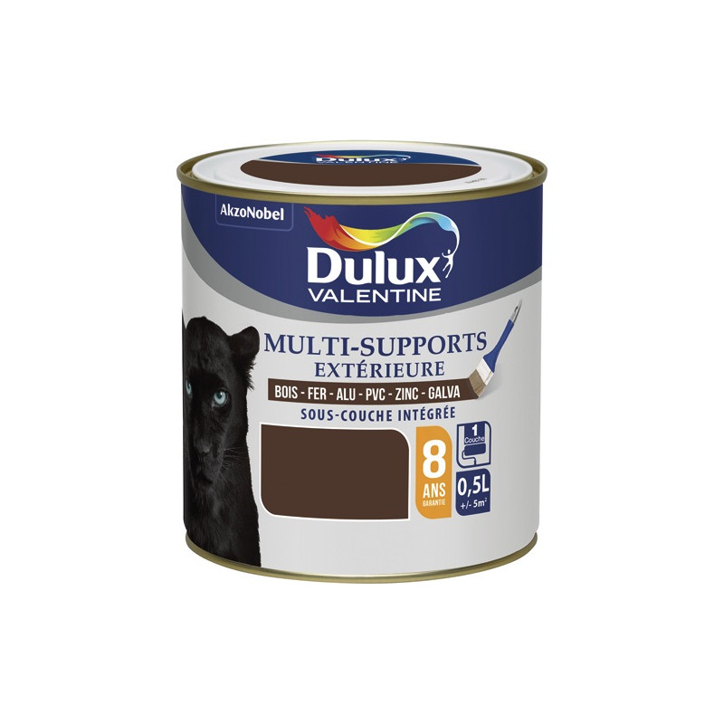 DULUX VALENTINE VAL.MULTISUPPORT EXT.0.5L BRUN NORMAND DULUX VALENTINE - 5248985