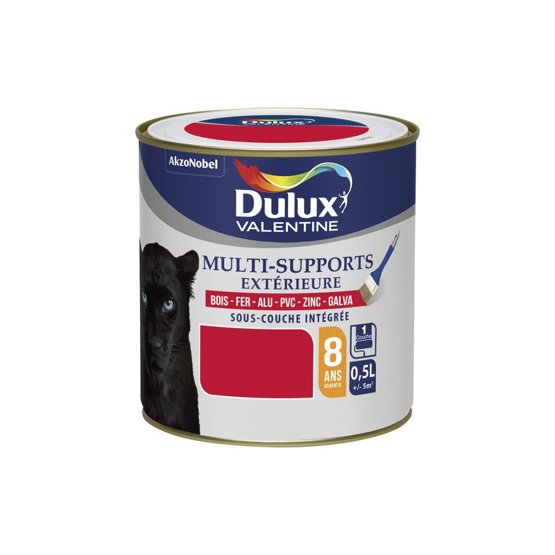 VAL.MULTISUPPORT EXT.0.5L ROUGE COQUEL DULUX VALENTINE - 5248986