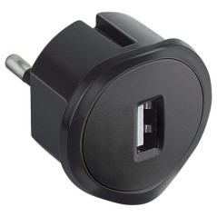 LEGRAND PRISE USB 1.5A ADAPTOR BLACK BLISTER LEGRAND - 050681