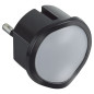 VEILLEUSE LED ADAPTOR BLACK LEGRAND - 050677