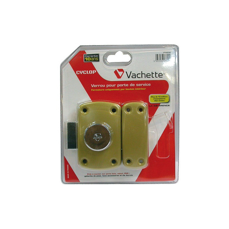 VACHETTE VERROU CYCLOP2 SANS CYLINDRE  6766V/SC VACHETTE - 6766V/SC