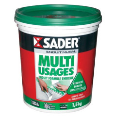 SADER ENDUIT M.USAGES PATE 1.5KG  SADER SADER - 30111224