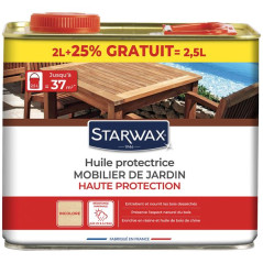 STARWAX HUILE PROTECTRICE BOIS EXTE.TECK 2L STARWAX - 183