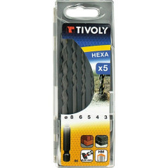 TIVOLY FORETS BETON HEXAG.COFFRET DE 5 TIVOLY TIVOLY - 10901670001