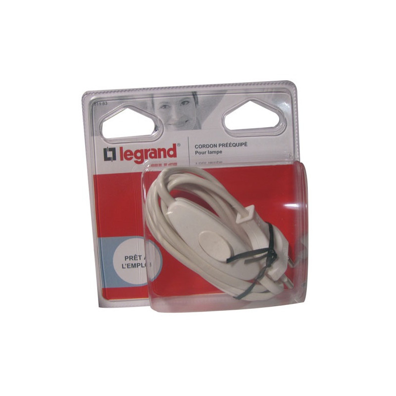 LEGRAND CORDON EQUIPE 1M50 LAMPE BLANC SC LEGRAND - 091183