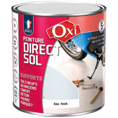 OXI PEINTURE DIRECT SOL 500ML GRIS CLAIR OXI - OXSOLO.5GC