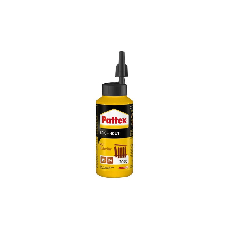 PATTEX PATTEX BOIS PU BOUTEILLE 200G  D4 PATTEX - 1419274