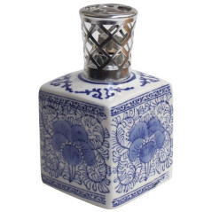 LAMPE DU PARFUMEUR LAMPE A PARFUM S/RECH.ENCRIER BLEU LAMPE DU PARFUMEUR - 3513