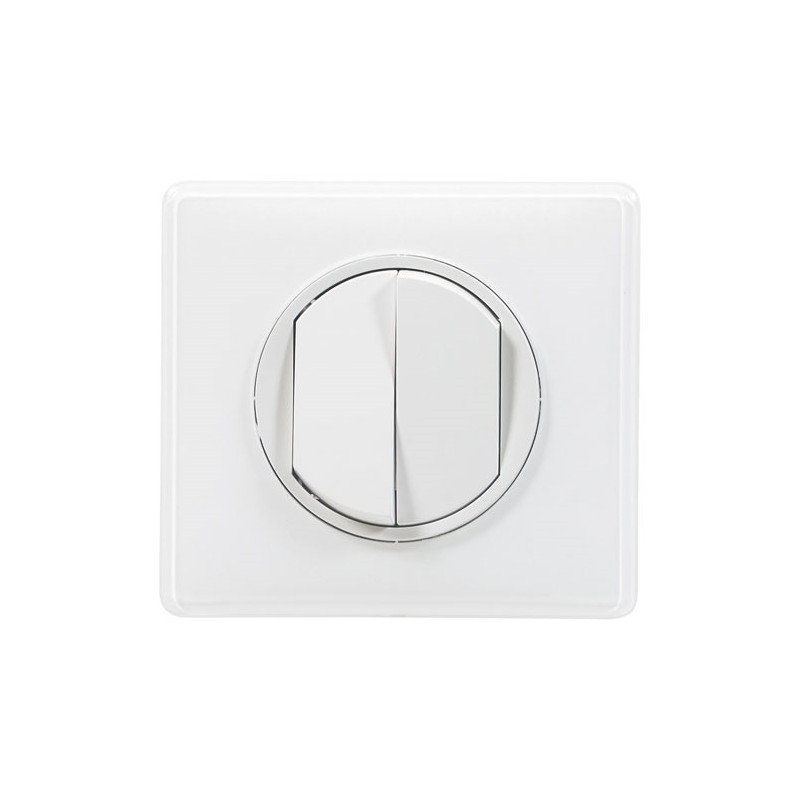 LEGRAND CELIANE INTER DOUBLE V/VT BLANC CPLET LEGRAND - 099566