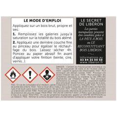 LIBERON DURCISSEUR BOIS VERMOULUS LIB 250ML LIBERON - 003085