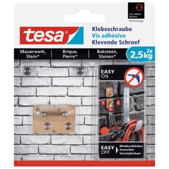 TESA VIS ADHESIVE RECT.BRIQUE PIERRE 2.5KG TESA - 77902-00000-00