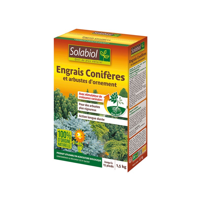 ENGRAIS CONIFERES 1.5KG /NC SOLABIOL - SOCONY15