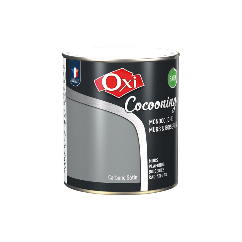 MURS BOIS SATIN CARBONE 2.5L OXI - OXMBOI2.5CB