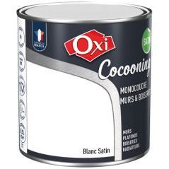 OXI MURS BOIS SATIN BLANC 0.5L OXI - OXMBOI.5BL