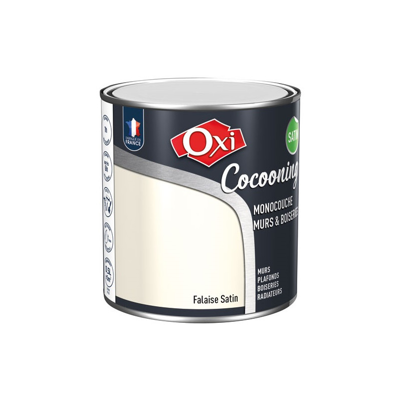 OXI MURS BOIS SATIN FALAISE 0.5L OXI - OXMBOI.5FA