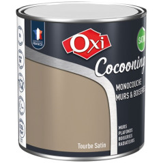 OXI MURS BOIS SATIN TOURBE 0.5L OXI - OXMBOI.5TO