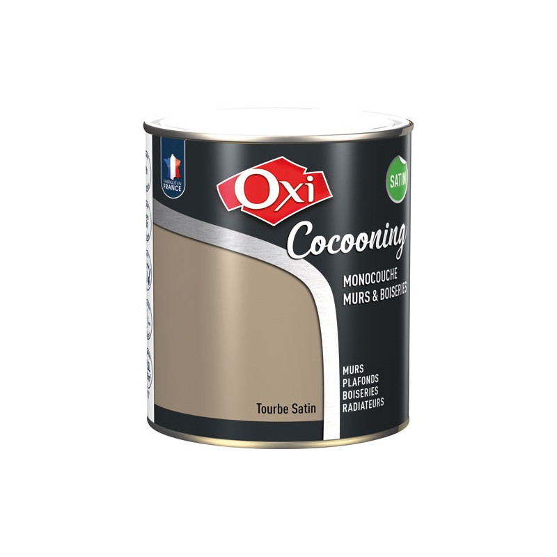 OXI MURS BOIS SATIN TOURBE 2.5L OXI - OXMBOI2.5TO