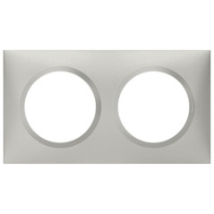 LEGRAND PLAQUE 2P ALUMINIUM DOOXIE LEGRAND - 600852