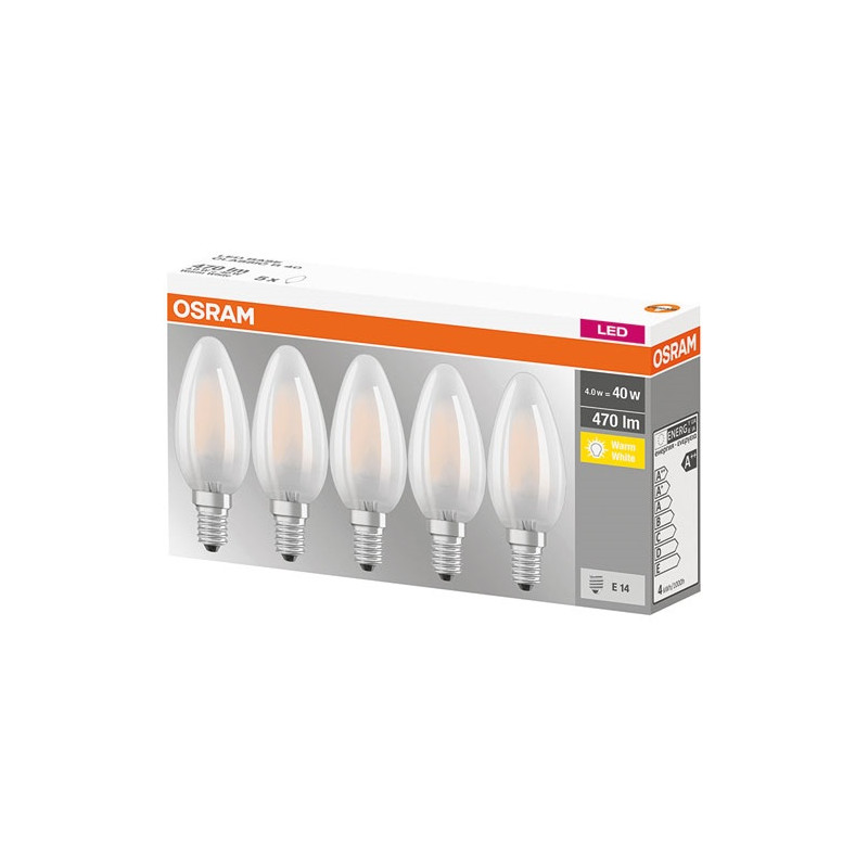 OSRAM LED FLA VER.DEP 4W E14 CHD BT5 OSRAM - 4058075090682