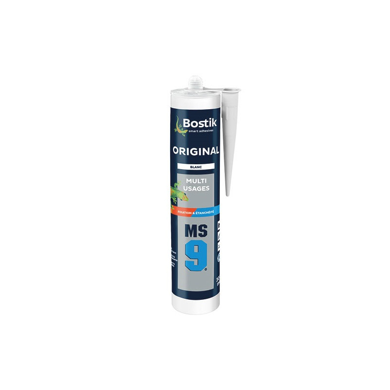 MASTIC MS9 ORIGINAL BLANC CART.300ML BOSITK PRO gamme MS9 - 30613196