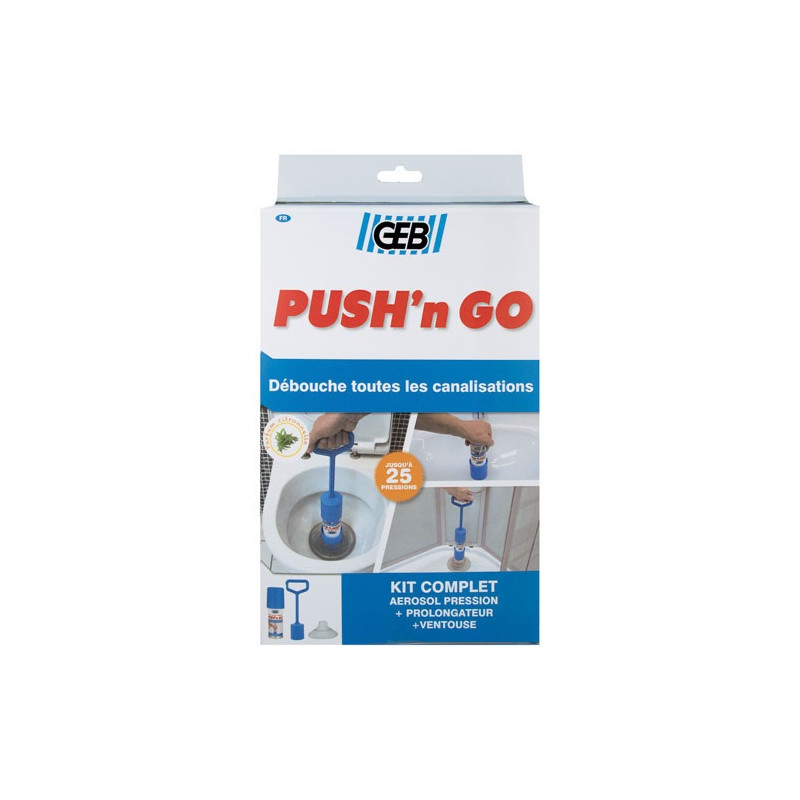 KIT DEBOUCHEUR PUSH N GO GEB - 875450