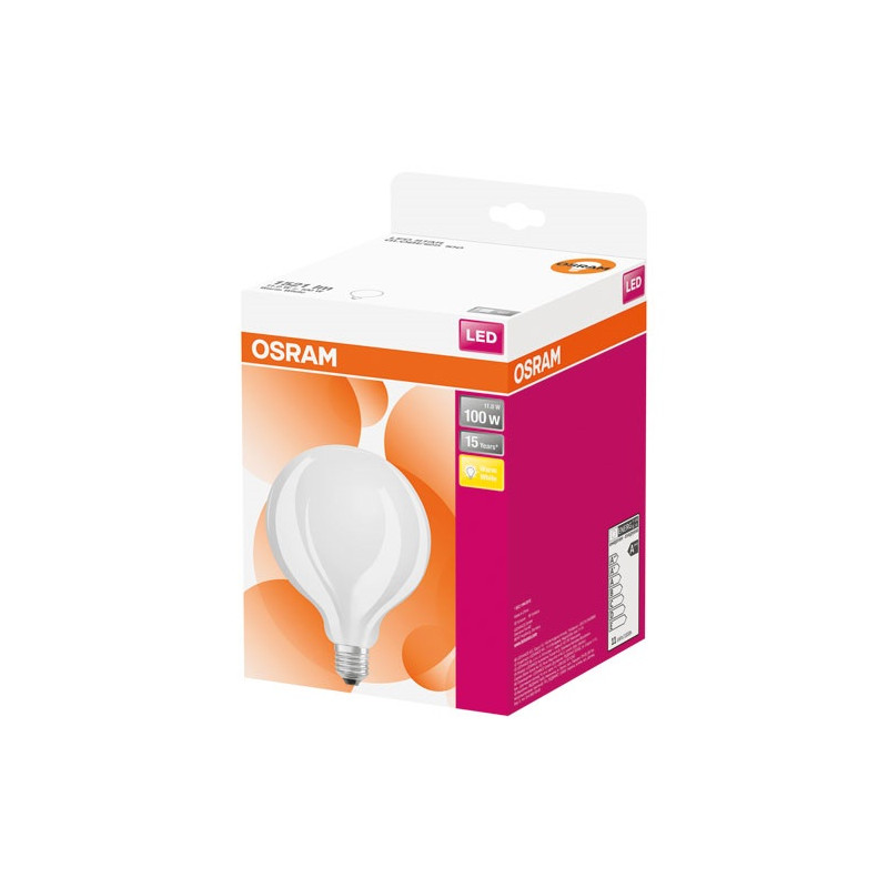 OSRAM GLOBE 125MM VER.DEP 10W E27 CHD BT1 OSRAM - 4058075269880